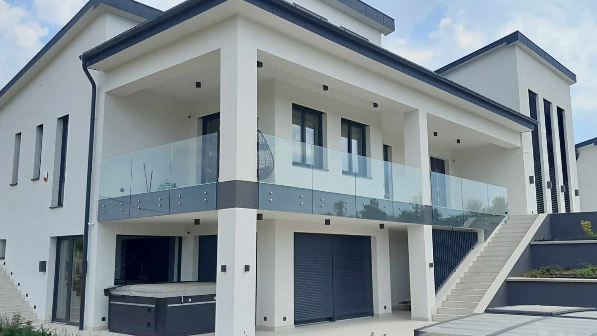 Üvegkorlát készítése