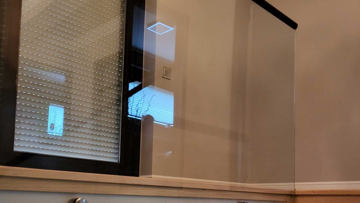 Üvegkorlát készítése