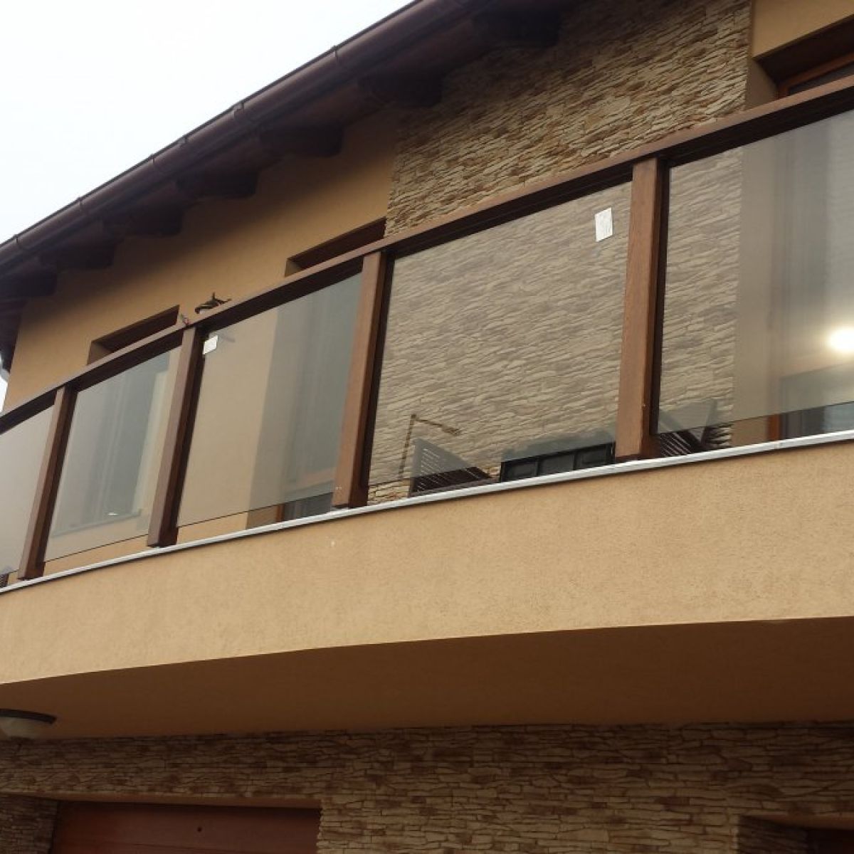 Üvegkorlátok készítése