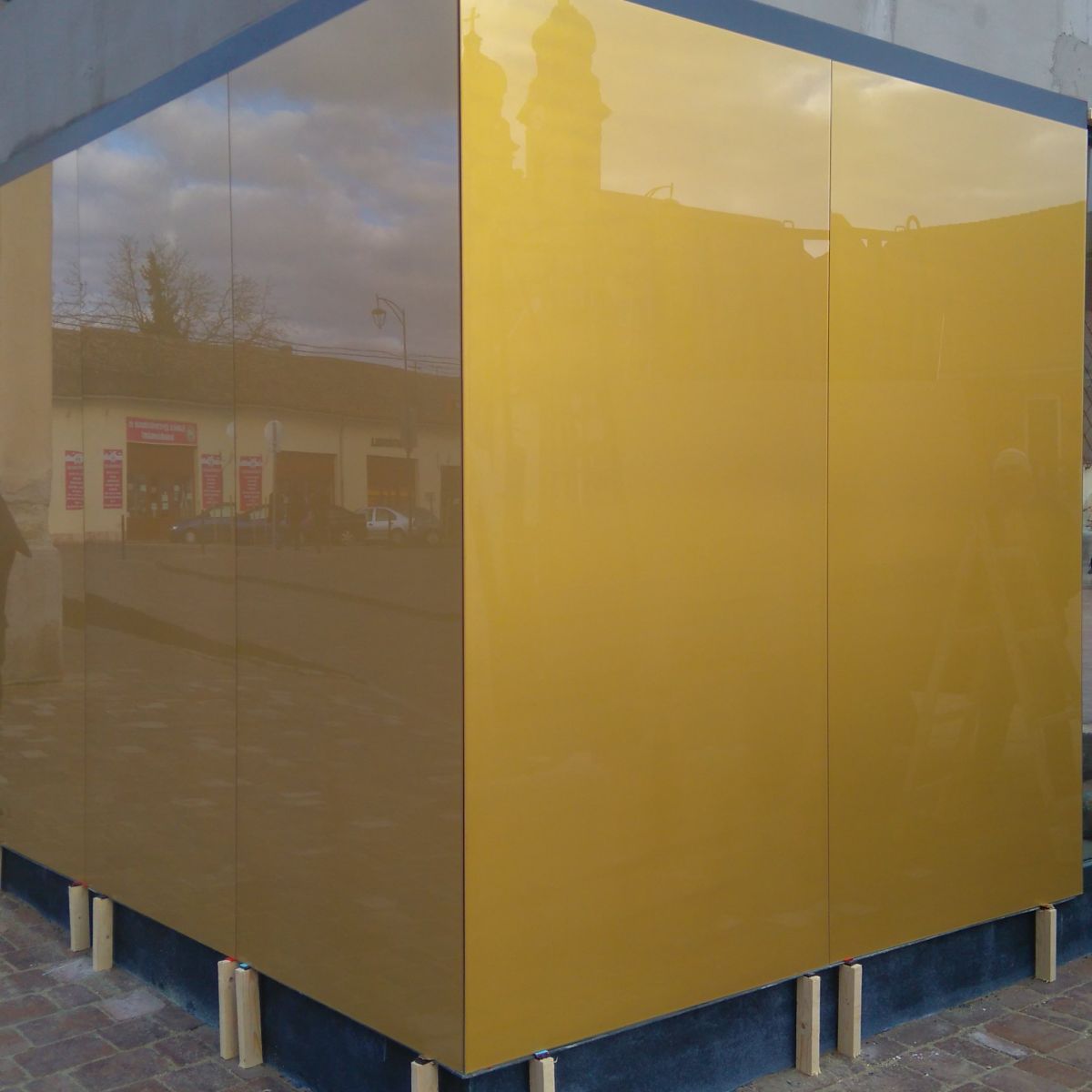 Üvegfalak készítése