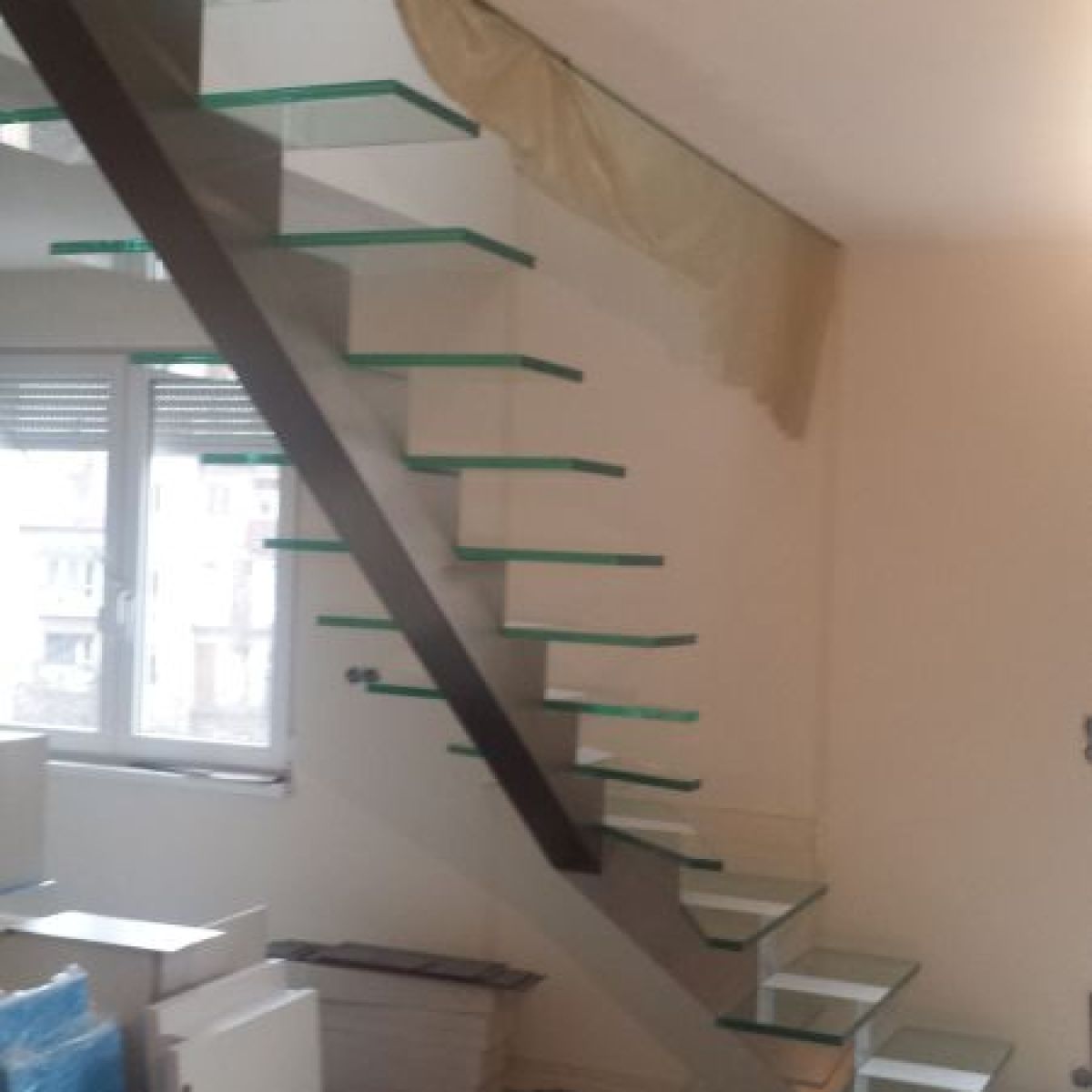 Üveglépcsők készítése