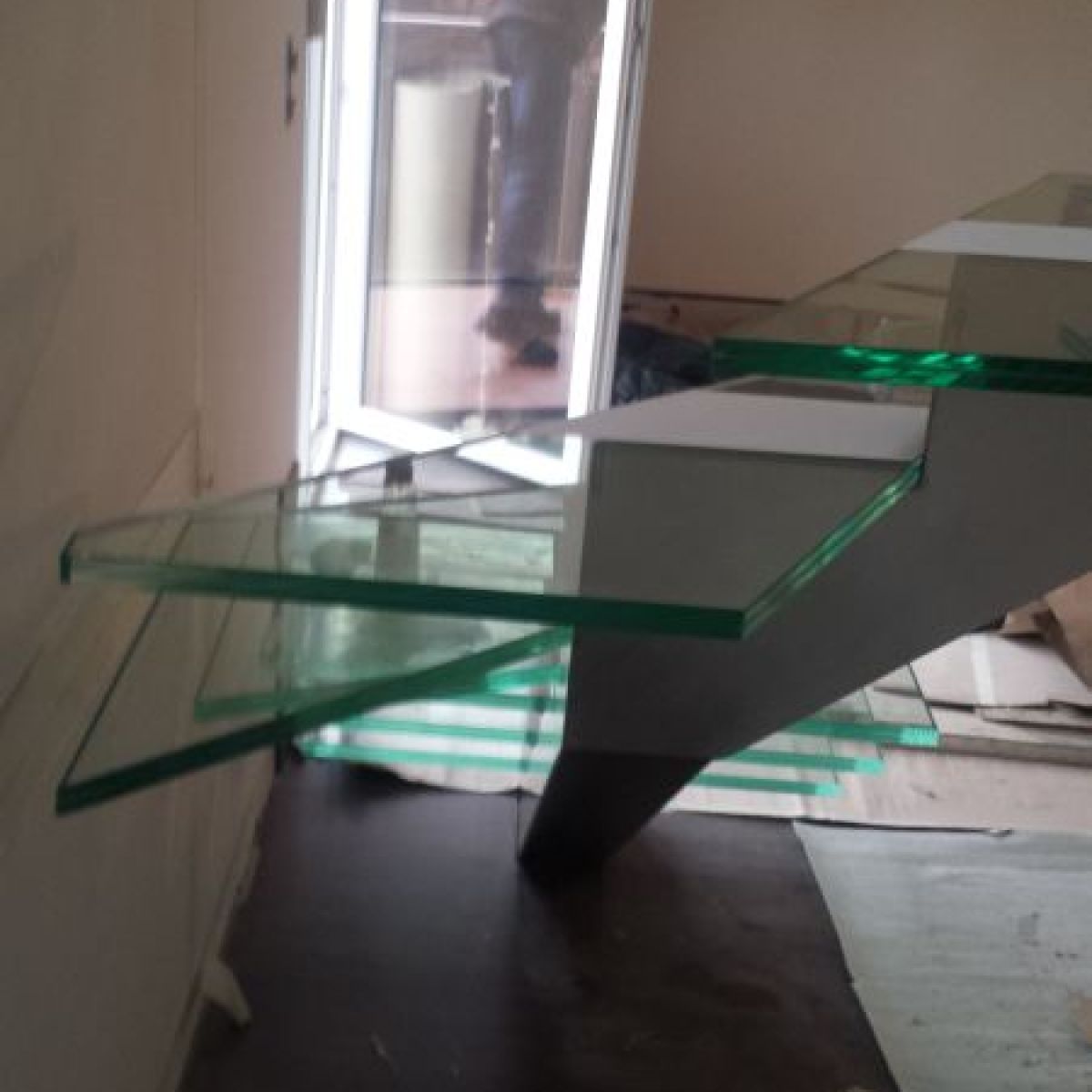 Üveglépcsők készítése