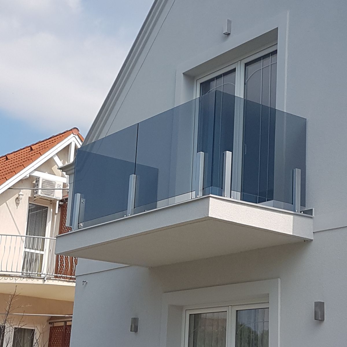 Üvegkorlát készítése