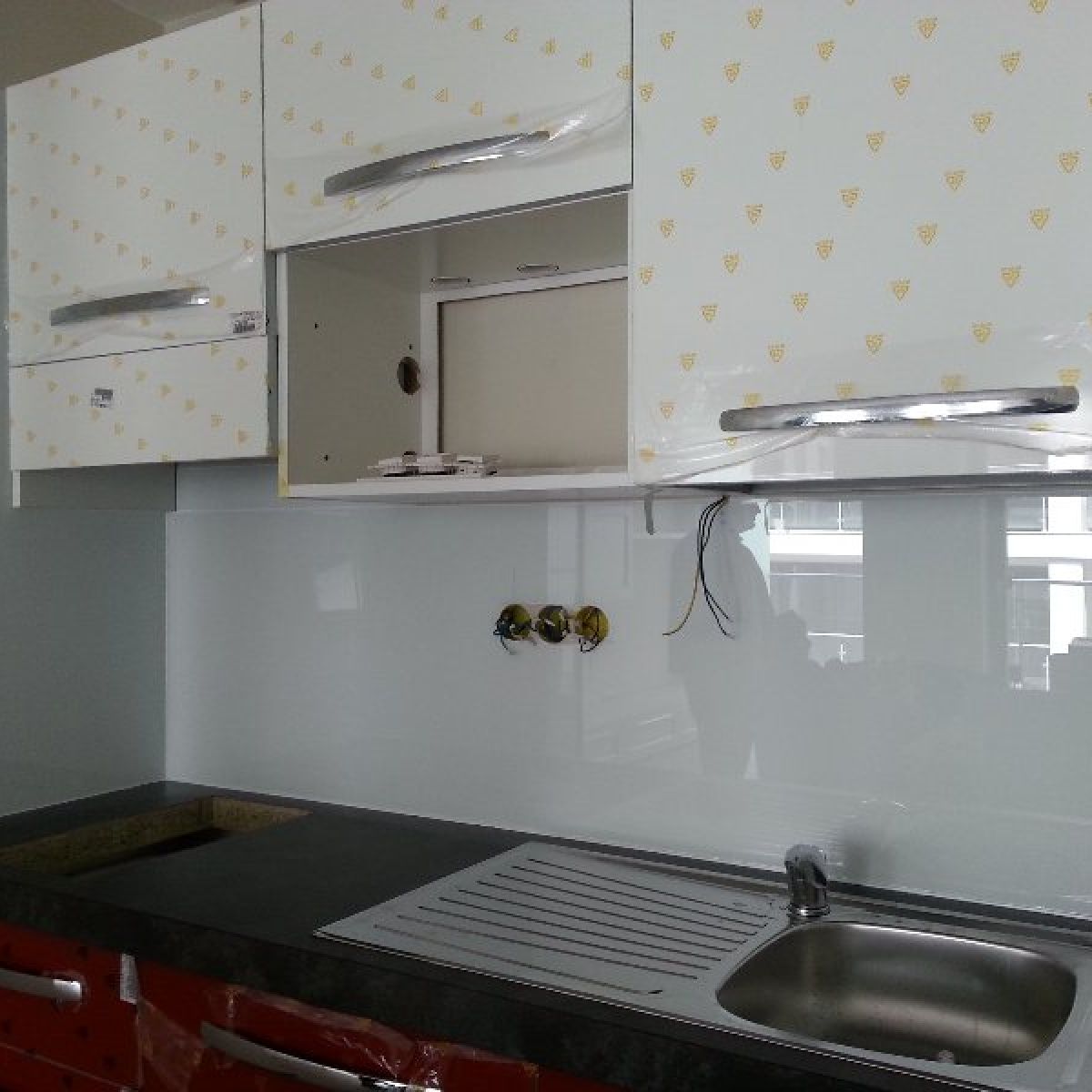 Üvegfalak készítése