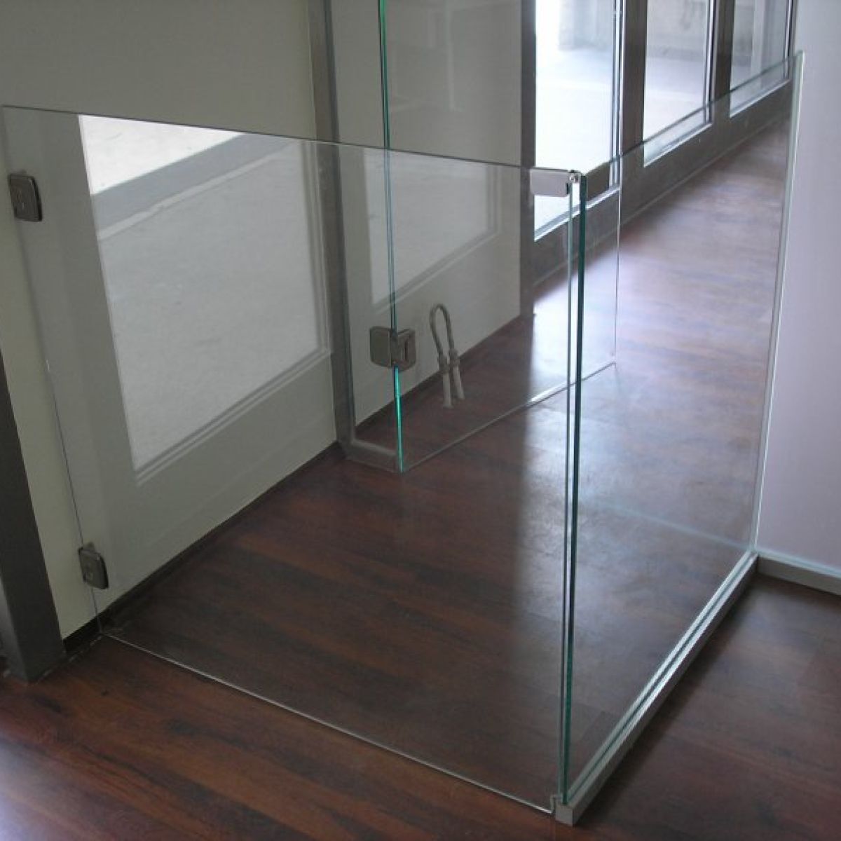 Üvegfalak készítése