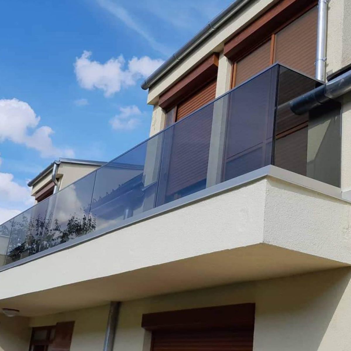 Üvegkorlátok készítése